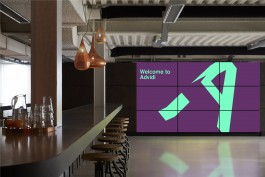 Advidi office screen graphics